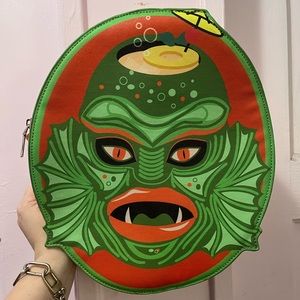 Oblong Box Shop Swamp Creature Crossbody Purse
